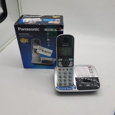 Telefon bezprzewodowy Panasonic KX-TGE520GS