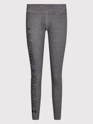 Under Armour Legginsy Favorite 1356403 Szary Slim Fit