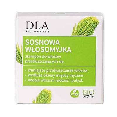 KOSMETYKI DLA Sosnowa włosomyjka - naturalny szampon w kostce 35g