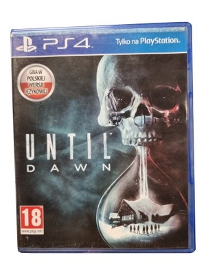 UNTIL DAWN PL PS4 POLSKA EDYCJA PREMIEROWA