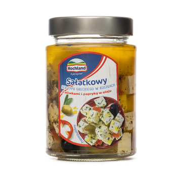 Hochland Sałatkowy z oliwkami w oleju 300 g