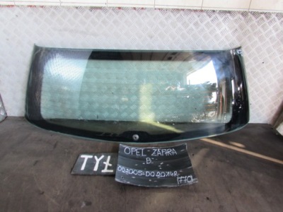 Скло задня opel zafira b 05-14 r. фото №1