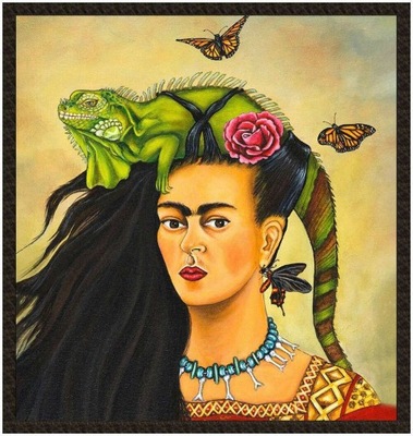 Naszywka Autoportret Frida Kahlo