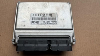 AUDI S6 C5 4.2 V8 БЛОК УПРАВЛЕНИЯ КОМПЬЮТЕР ДВИГАТЕЛЯ 4D0907558 0261206372