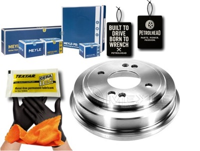 Гальмівні барабани гальмівні hyundai задня getz meyle #petrolhead pro+ kit10 фото №1