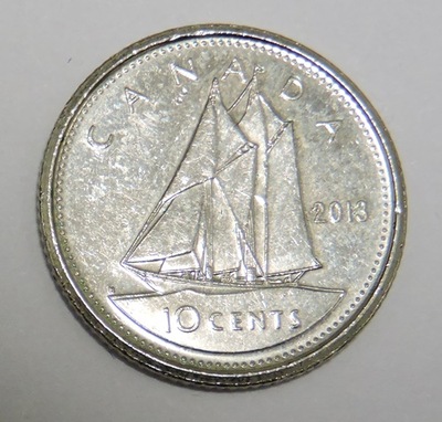 KANADA 10 cents 2013