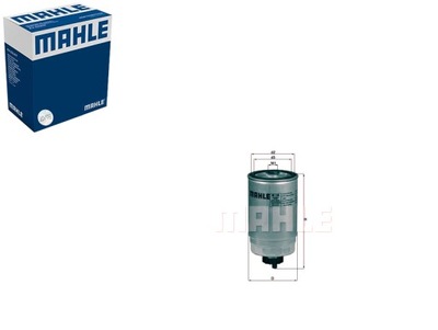 MAHLE ФИЛЬТР ТОПЛИВА 46797378 46773577 46796057 6081