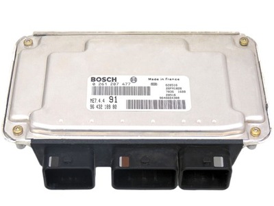 KOMPIUTERIS ECU PEUGEOT 206 1.6 9643218980 0261207477 