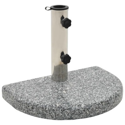 Podstawa pod parasol, granitowa, 10 kg, zaokrąglo