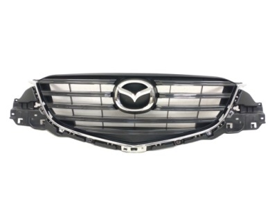 Решітка радіатора решітка бампера решітка радіатора mazda cx5 cx-5 lift 2015- 17 black фото №1