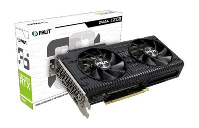 Karta VGA Palit GeForce RTX 3060 Dual 12GB GDDR6 192bit