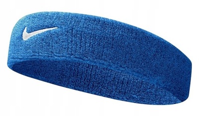 FROTKA NA GŁOWĘ WŁOSY SPORTOWA OPASKA NIKE SWOOSH HEADBAND NIEBIESKA