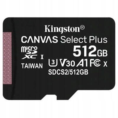 Karta pamięci Kingston-tarjeta de memoria Micro SD-512GB