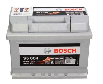 АККУМУЛЯТОР BOSCH SILVER S5 61AH 600A DOJ+WYM НИКОЛАЕВ