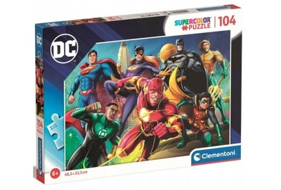 PUZZLE 104 EL DC COMICS CLEMENTONI 25721