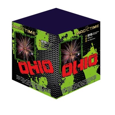 FAJERWERKI WYRZUTNIA OHIO 25 STRZ. KAL.25MM