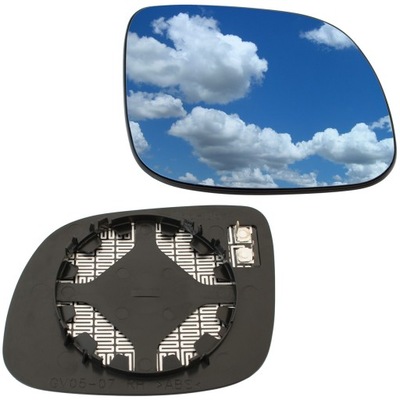 LINER MIRRORS HEATED P AUDI A3 A4 A6 A8 94-99  