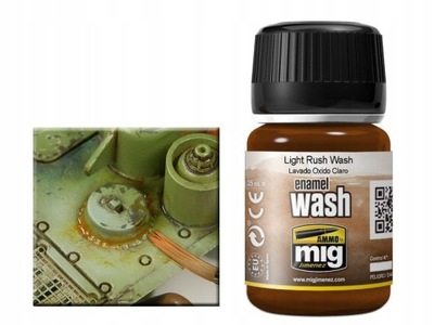 Wash modelarski Light rust A.MIG1004 AMMO Mig Jimenez