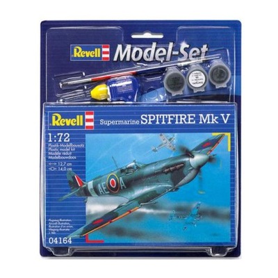 REVELL MODEL SET SPITFIRE MKV MODELARSTWO