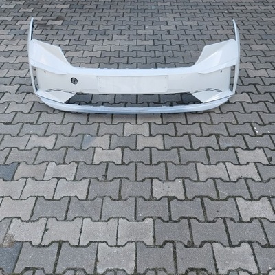 Бампер перед передний skoda enyaq 5lg белый фото №1