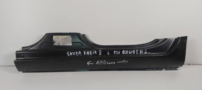 Skoda fabia ii 5j6809605d поріг лівий задня фото №1