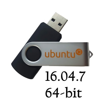 Pendrive USB Linux Ubuntu 16.04.7 LTS 64-bit PL