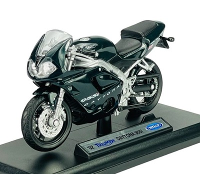 WELLY '02 TRIUMPH DAYTONA 955i 1:18 MOTOCYKL NOWY