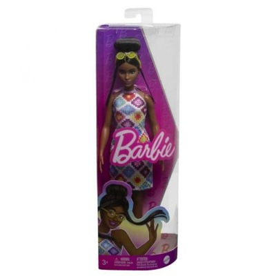 Barbie Fashionistas Lalka w sukience HJT07 Mattel