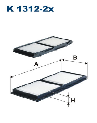 ФІЛЬТРИ ВНУТРІШНЄ FILTRON K 1312-2X