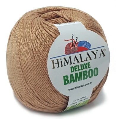 BAMBOO włóczka BAMBUS BAWEŁNA 100g beż 22