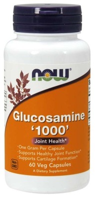 Now Foods Glukozamina 1000 mg 60 vcaps