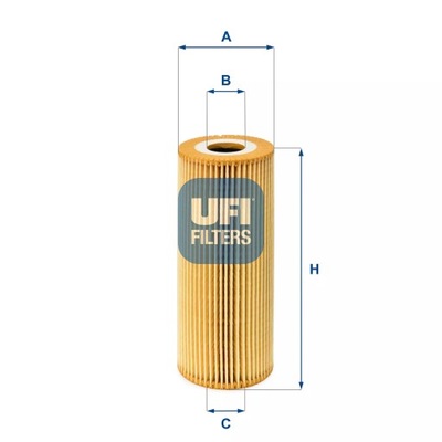 ФІЛЬТР МАСЛА UFI 25.011.00