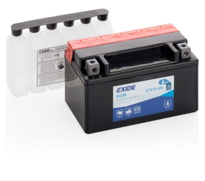 AKUMULIATORIUS EXIDE YTX7A-BS 12V 6AH 90A 