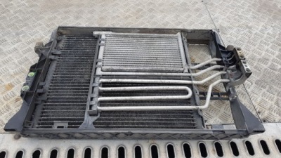 Комплект радіатор кондиціонер автоматична коробка передач гідропідсилювач bmw 740i фото №1
