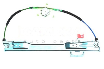 KAMOKA POSNOŚNIK СТЕКЛА ПЕРЕДНИЙ ПРАВАЯ CITROEN C4 04'-11'