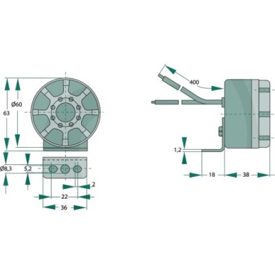 Bosch датчик заднего вида фото №1