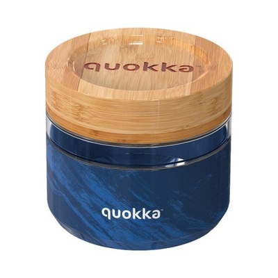 Quokka Deli Food Jar - Pojemnik szklany na żywność / lunchbox 500 ml (Wood