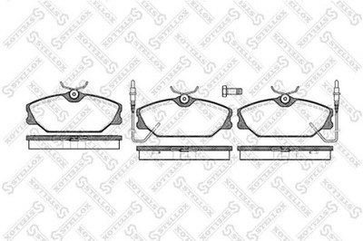 ZAPATAS DE FRENADO RENAULT MEGANE SCENIC 97-99 PARTE DELANTERA  