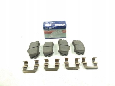 Гальмівні колодки гальмівні перед hyundai sonata iv v оригінальний номер aso фото №1