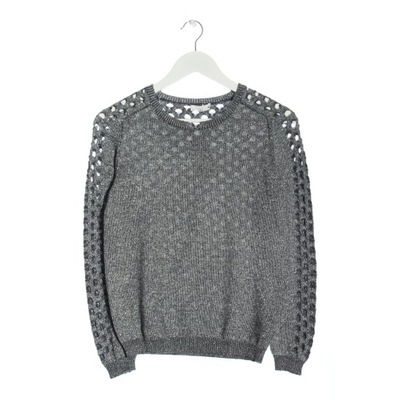 SUPERTRASH Sweter z dzianiny Rozm. EU 36 srebrny