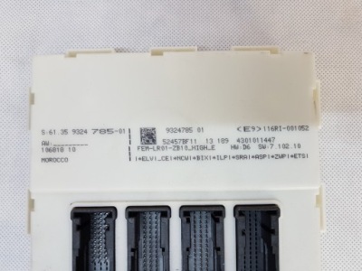 Бортовой компьютер модуль fem коробка bsi bmw f20 f30 f31 фото №1