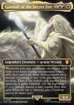 Karta Magic: The Gathering Gandalf of the Secret Fire (V.1)