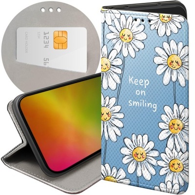 ETUI Z KLAPKĄ DO IPHONE 5 / 5S / SE WZORY CYTATY MOTYWATORY MYŚLI HASŁA