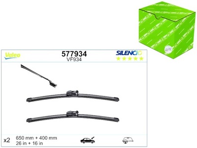 ЛИСТ ДВОРНИКИ 2 ШТУКИ. VF934 SILENCIO XTRM 650 400MM LEXUS NX SUBARU