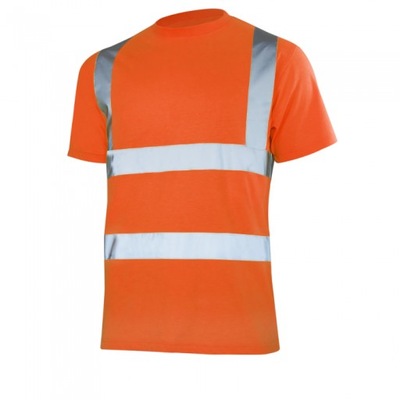 KOSZULKA ODBLASKOWA HI-VIS POMARAŃCZOWA TREF r. XL