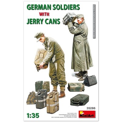German Soldiers With Jerry Cans 1:35 MiniArt 35286
