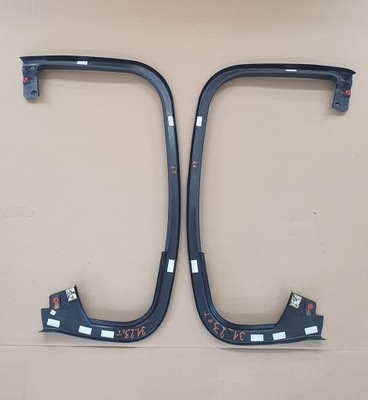 Рамка захист двері alfa romeo stelvio qv задня idealne фото №1