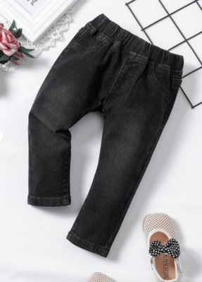 SHEIN SPODNIE JEANSOWE NIEMOWLĘCE 80 EAA