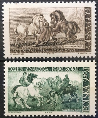 Fi 1567-1568 ** 1966 Dzień Znaczka