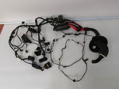 Mini clubman f54 электропроводка отсек двигателя лонжерон левый фото №1